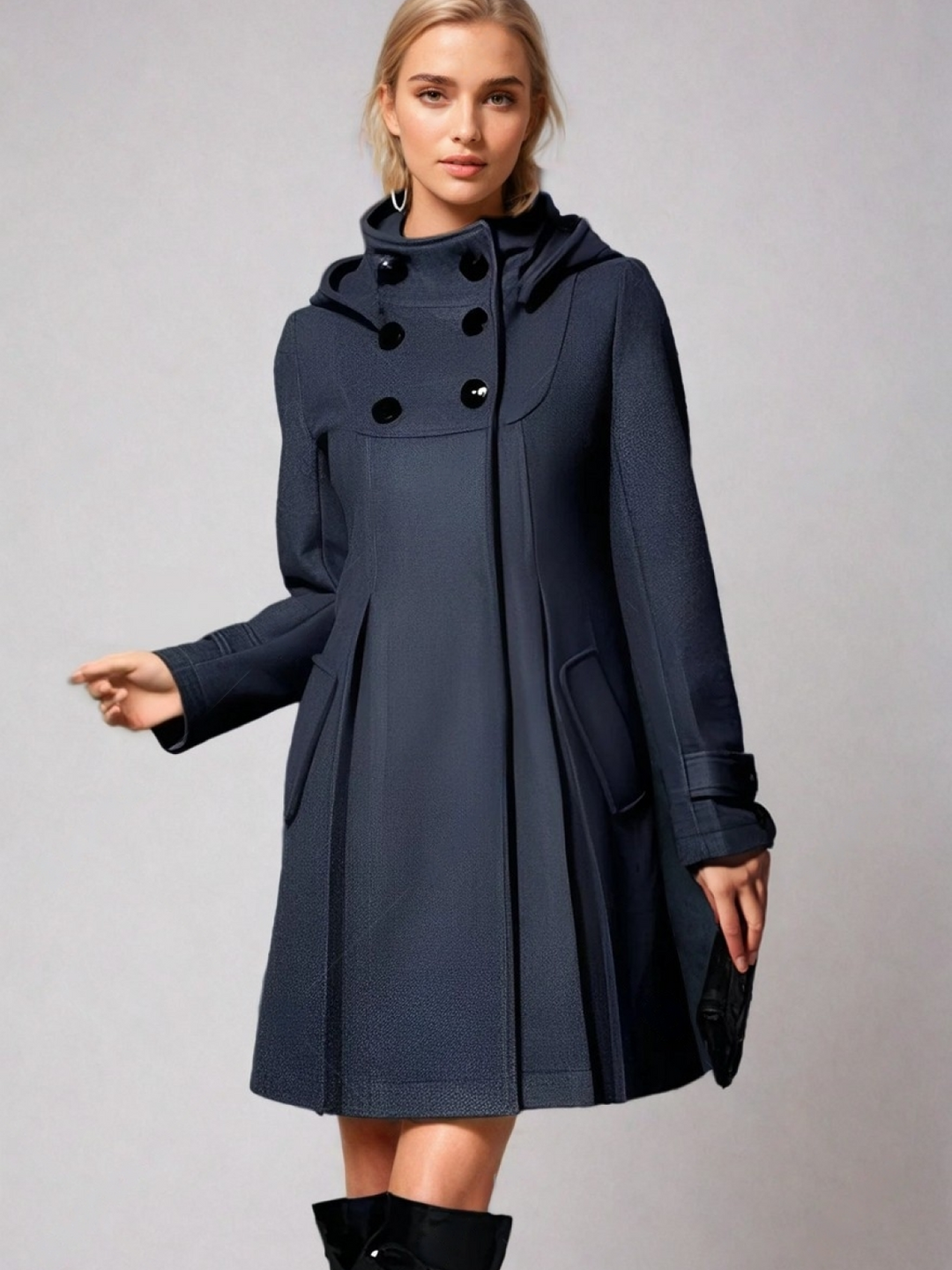 Belgravia Funnel-Neck Coat - 6