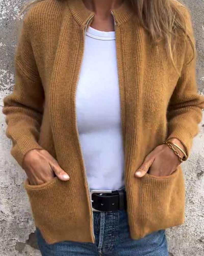 Era – Cotton Knitted Cardigan - 5