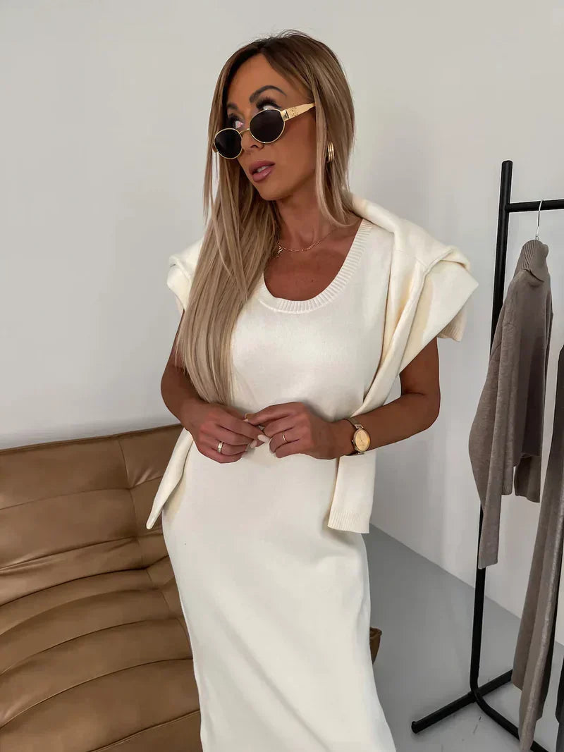 Rosie – Elegant Jumper Dress Co-Ord - 2
