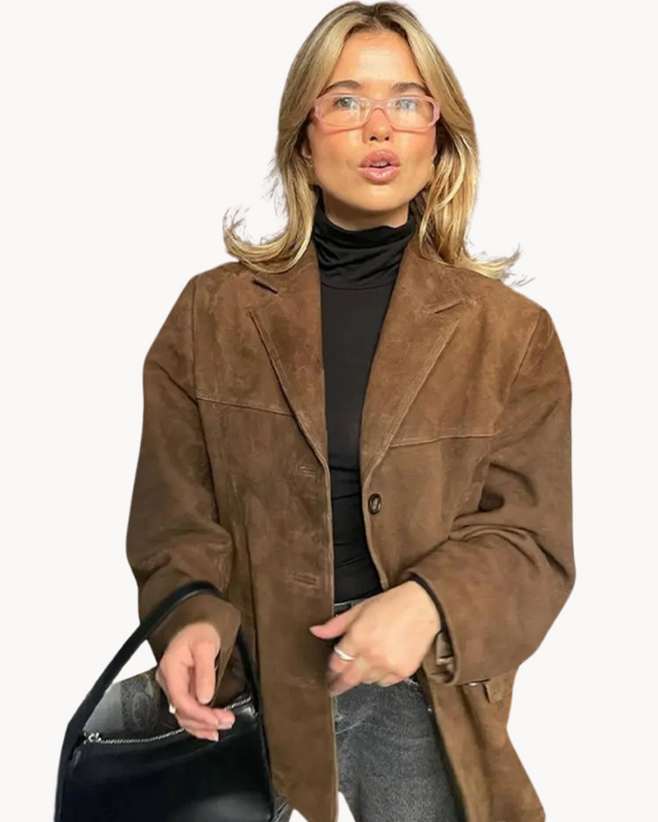 Paola Suede Blazer - 1