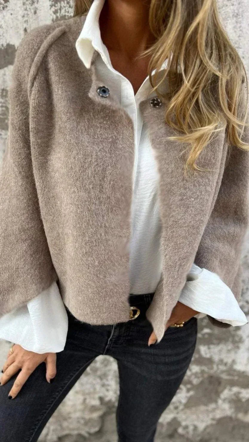 Sophia – Woolen Spring Coat - 1
