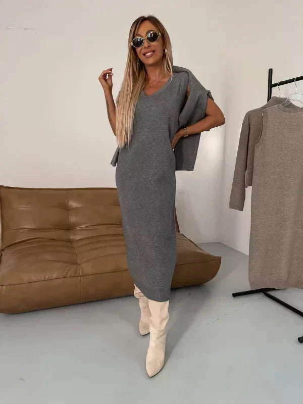Rosie – Elegant Jumper Dress Co-Ord - 3