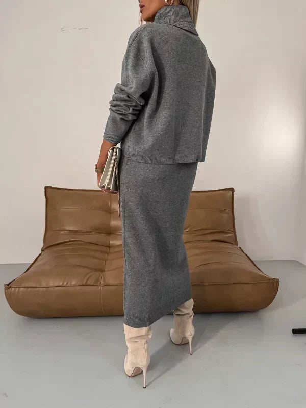 Rosie – Elegant Jumper Dress Co-Ord - 4
