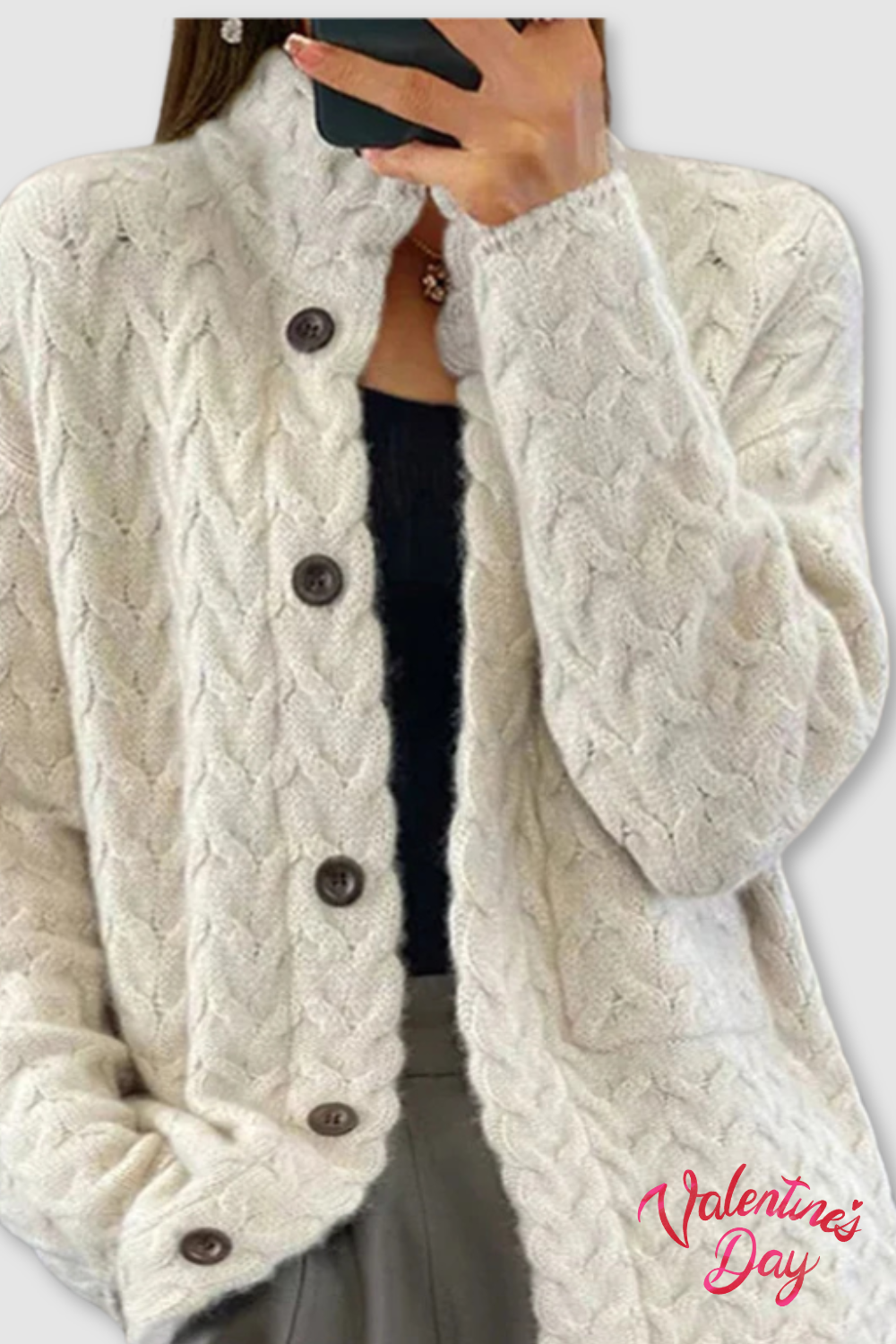 Joy – Knitted Cardigan - 1