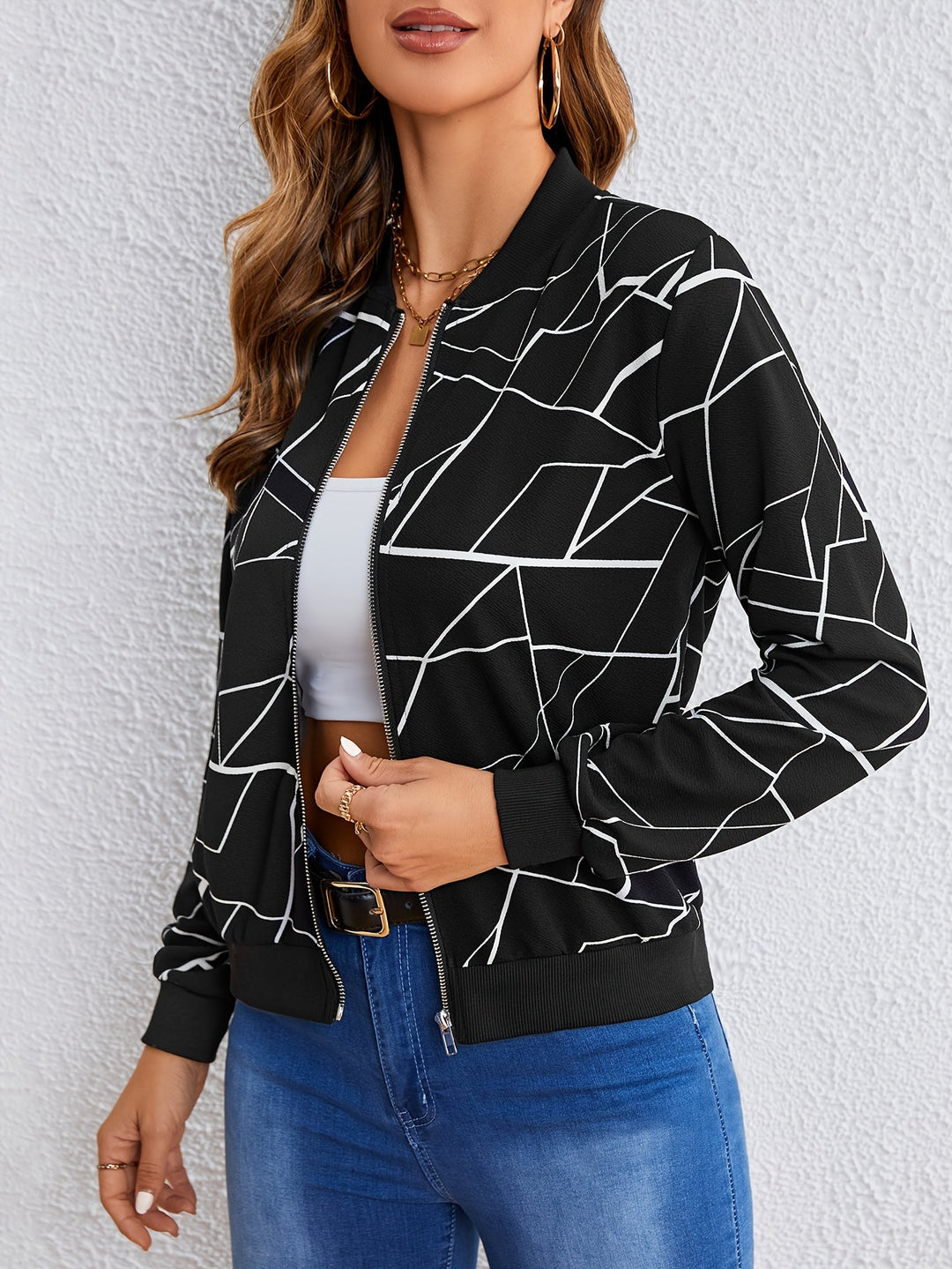 Carly Geometric Jacket - 7