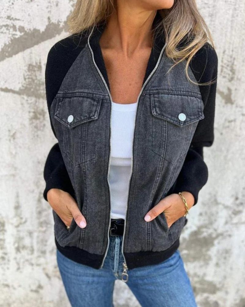 Anidia – Modern Denim Jacket - 2