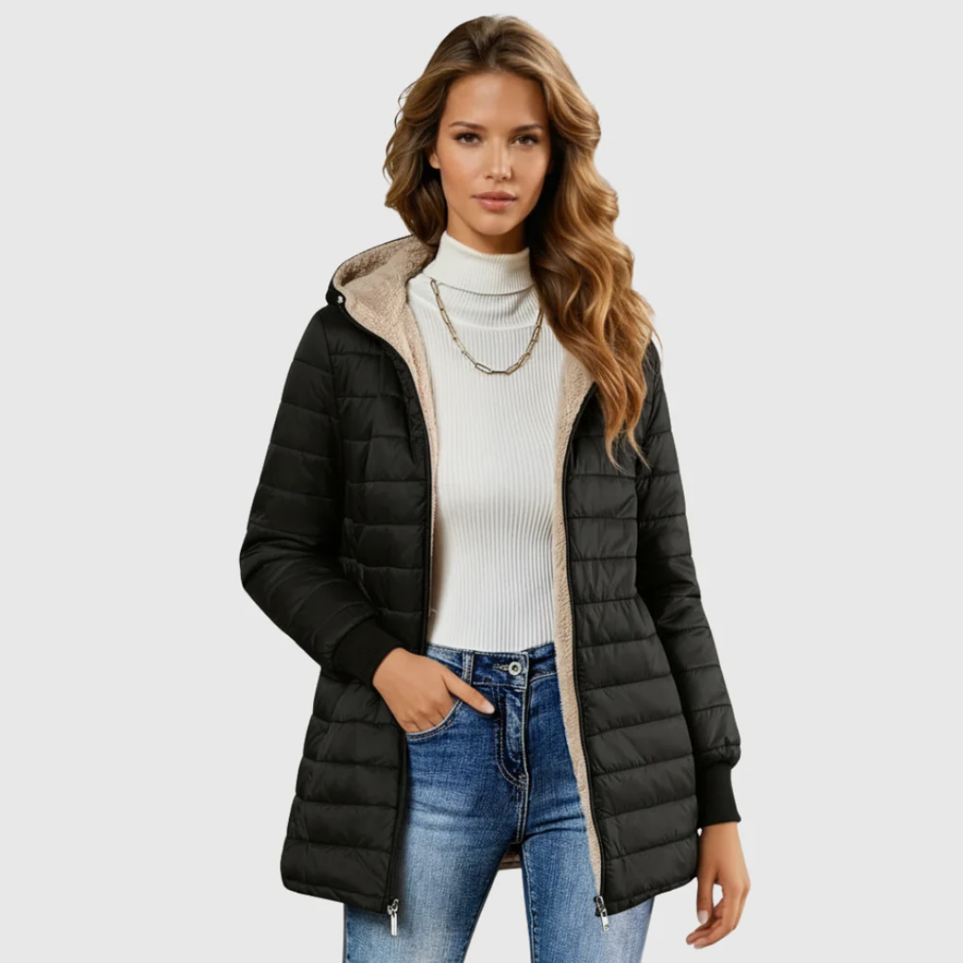 Caro – Sherpa-Lined Winter Coat - 5