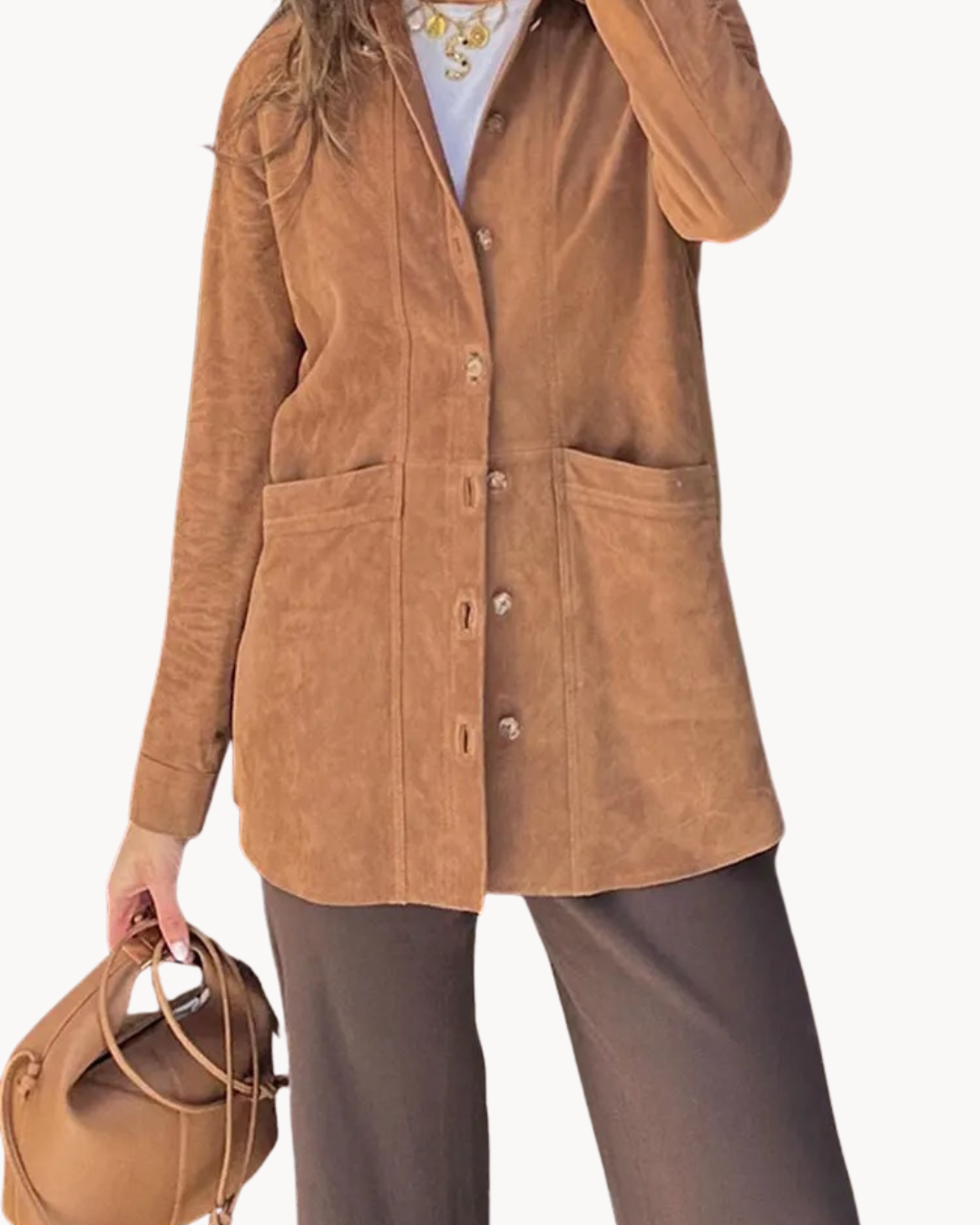 Paola Suede Blazer - 10