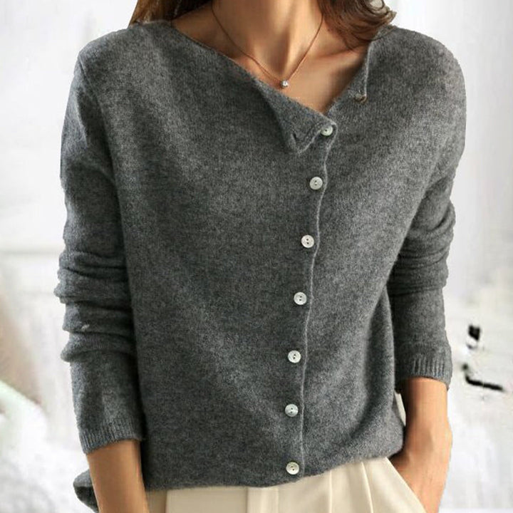 Kyra – Elegance Button Cardigan - 2