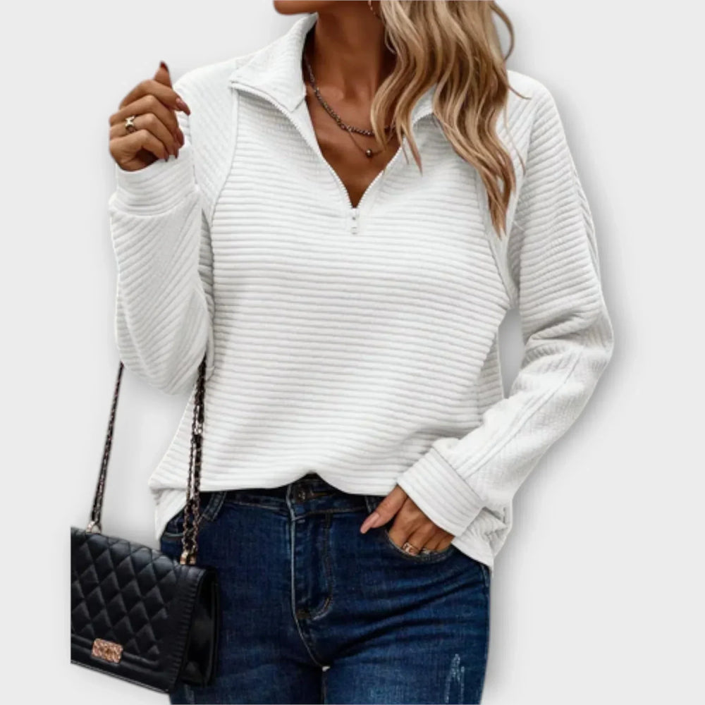 Olivia – Half-Zip Pullover - 2
