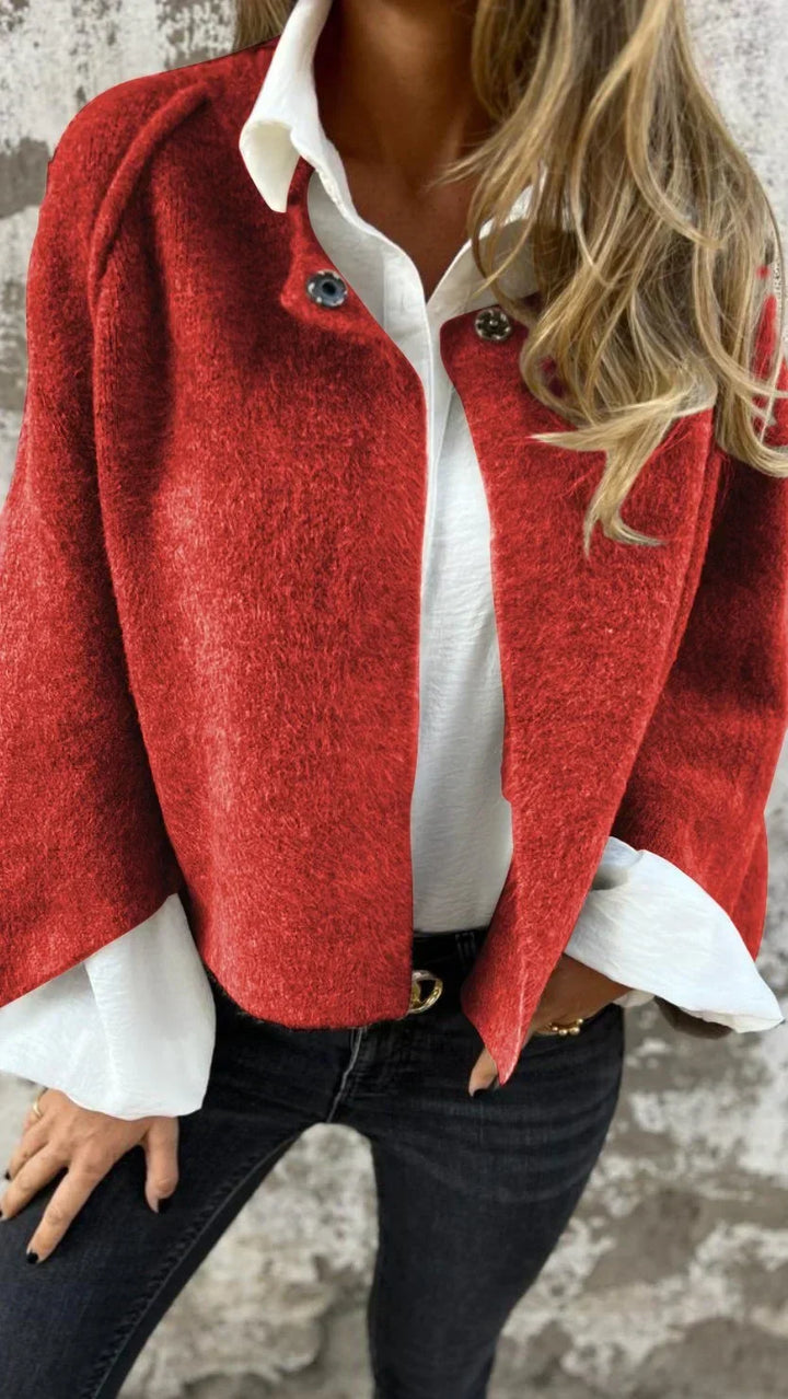 Sophia – Woolen Spring Coat - 2