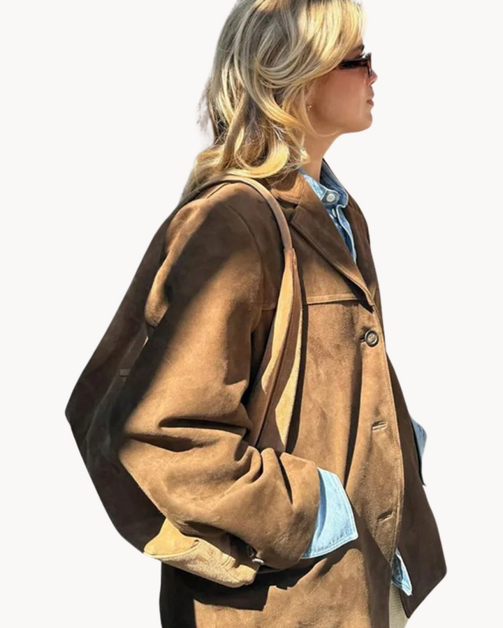 Paola Suede Blazer - 12