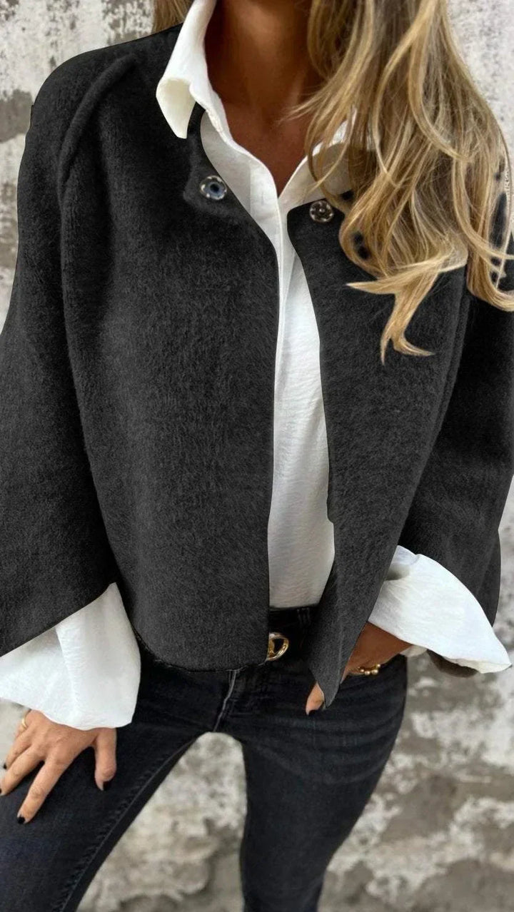 Sophia – Woolen Spring Coat - 3