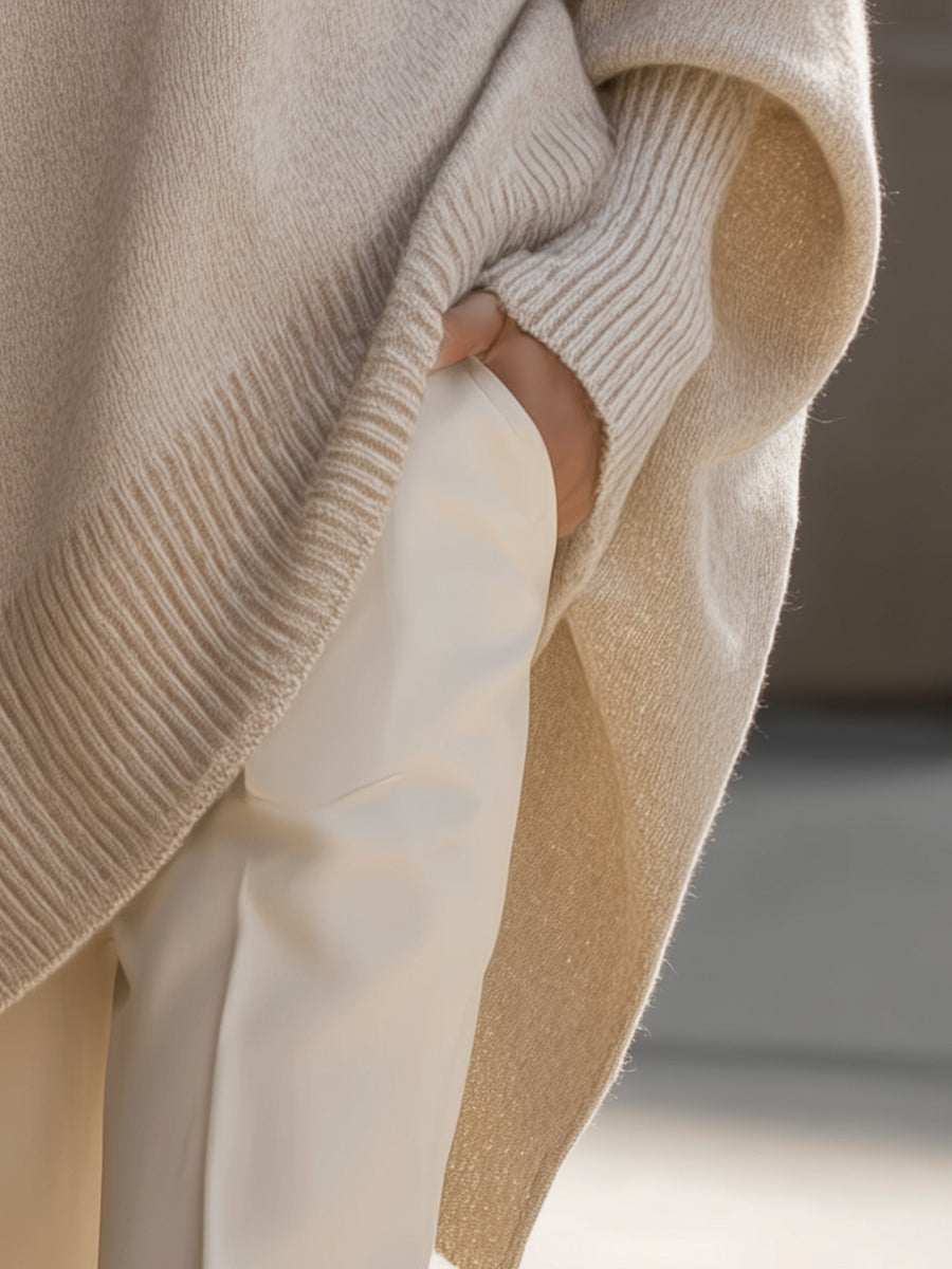 Evelyne – Sophisticated Wool Blend Jumper - 5