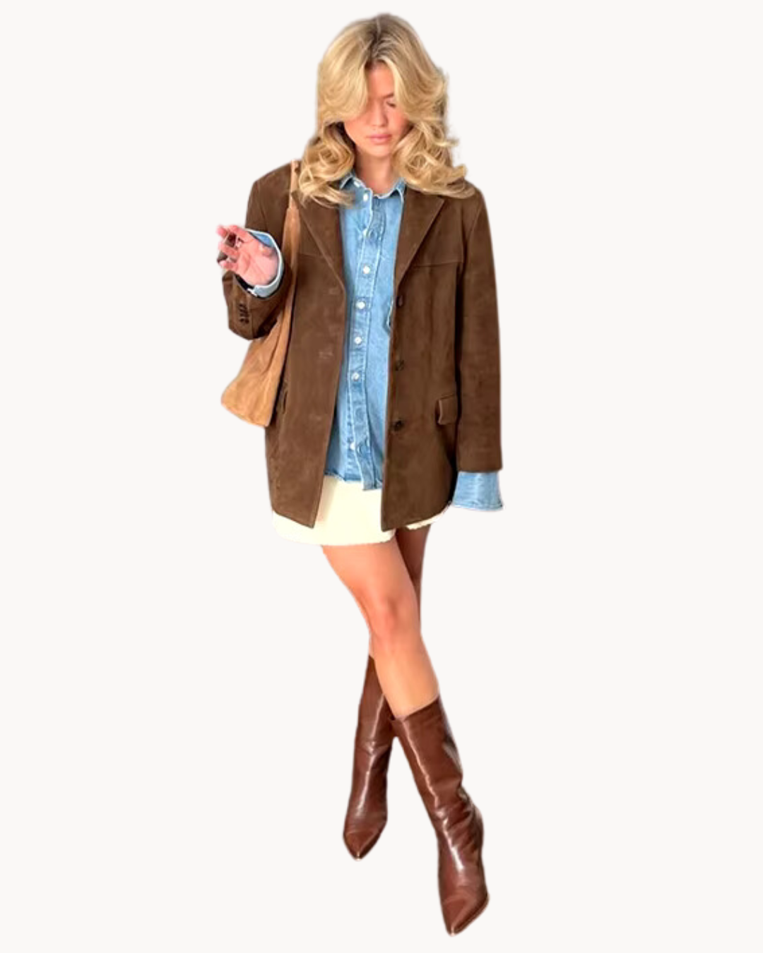 Paola Suede Blazer - 13