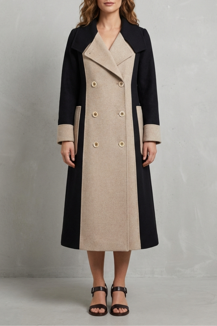 Clara – Women’s Wool Trench Coat - 1