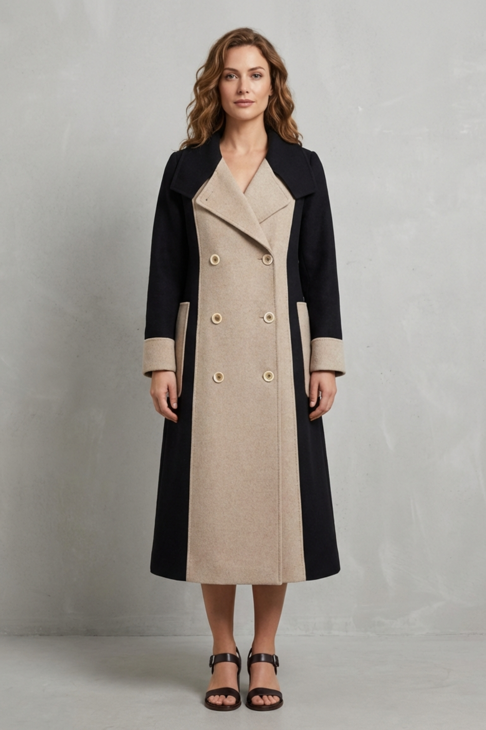 Clara – Women’s Wool Trench Coat - 2