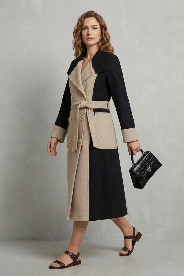 Clara – Women’s Wool Trench Coat - 3