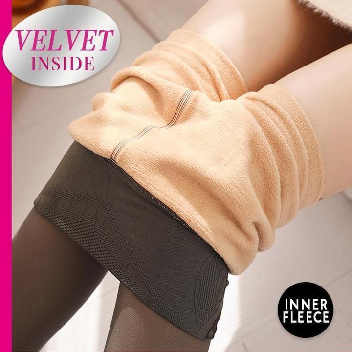 Flawless Legs – Translucent Fleece-Lined Tights