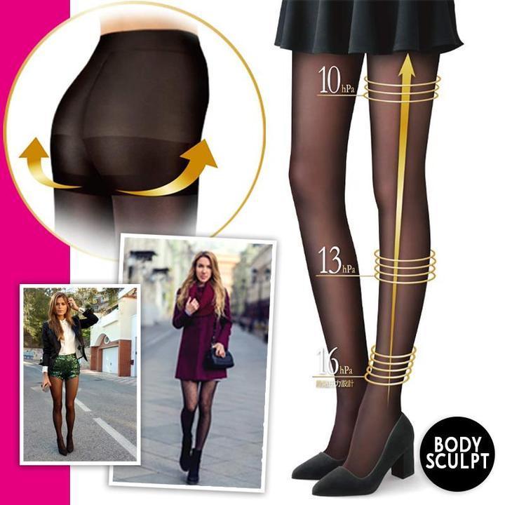 Flawless Legs – Translucent Fleece-Lined Tights