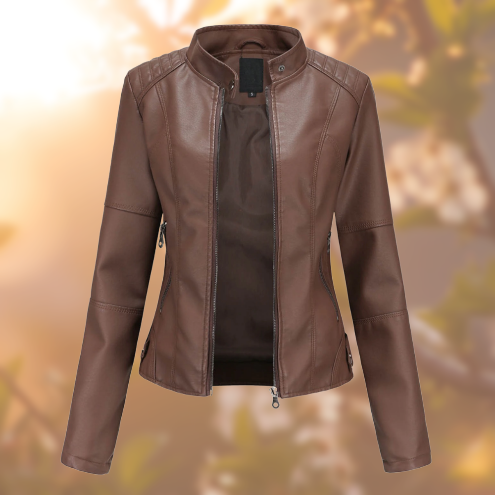 Blaire – Stylish and Unique Leather Jacket - 2