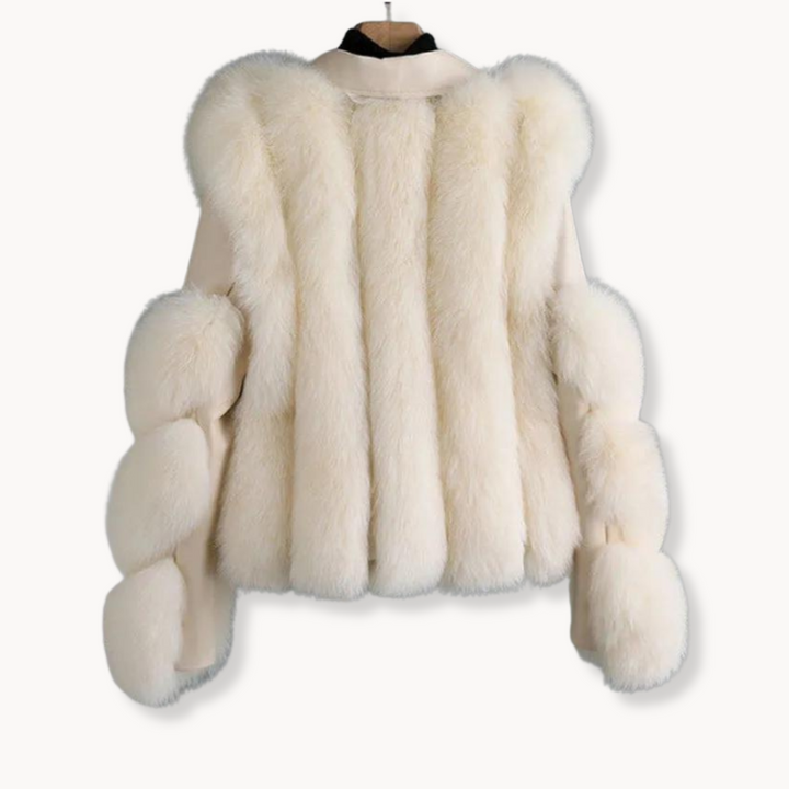 Bria Leather Fur Jacket – image 5