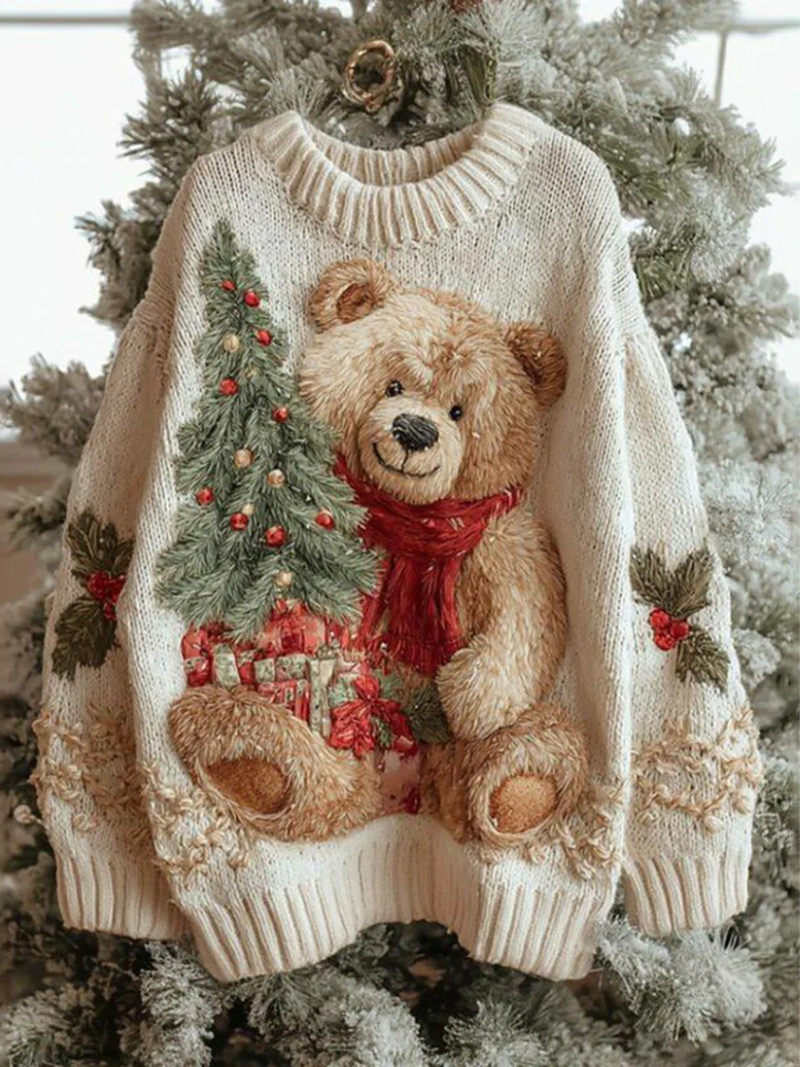 Ana – Christmas Jumper with Festive Details