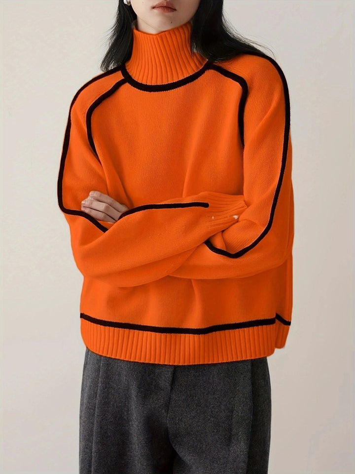 Emilie – Loose Knitted Wool Jumper - 11