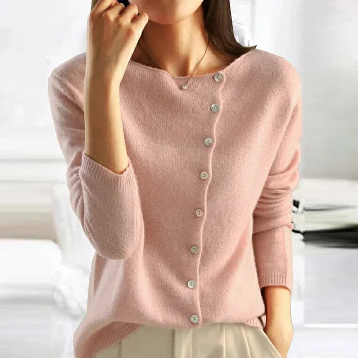 Kyra – Elegance Button Cardigan - 4