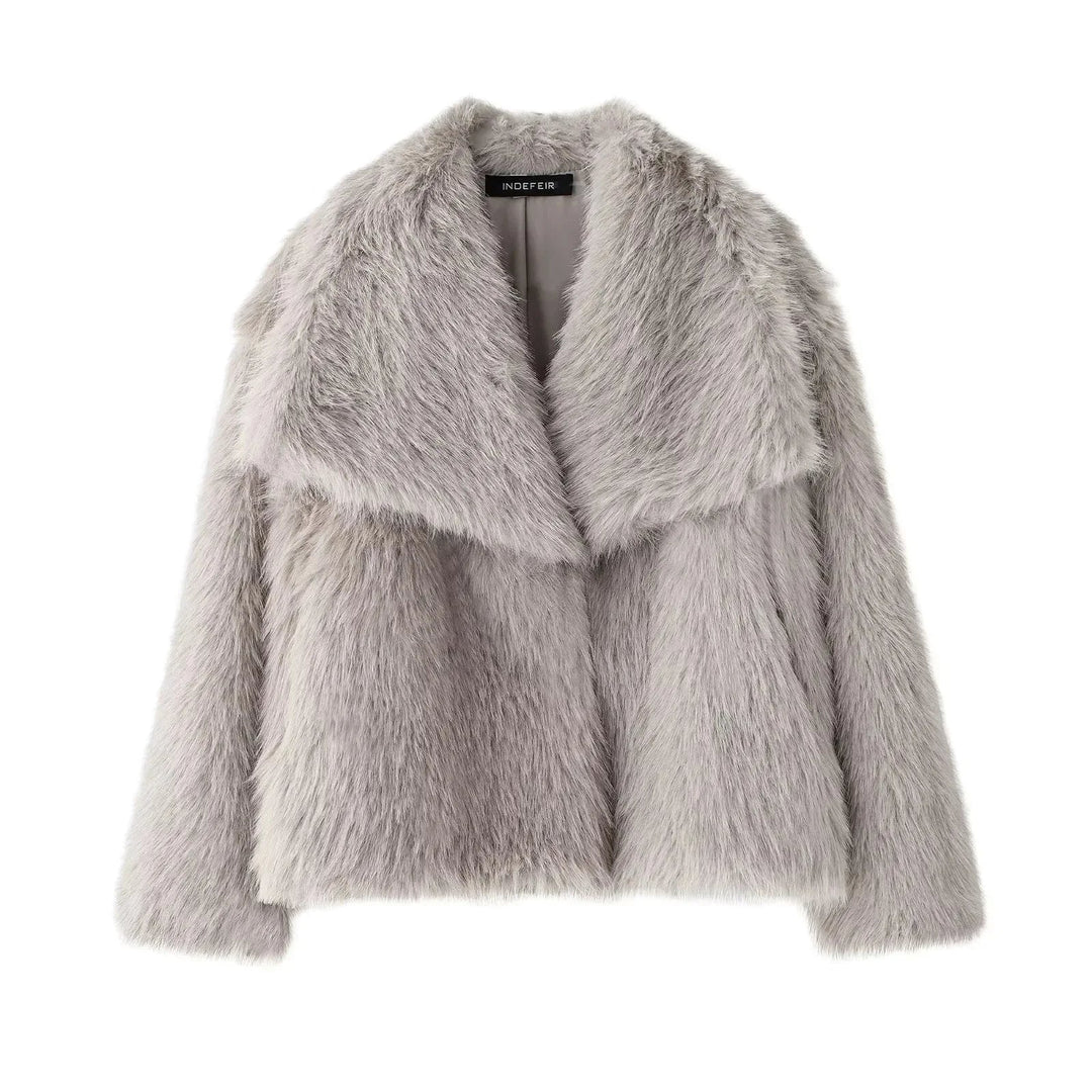 Aurora Luxe Faux Fur Coat - 10