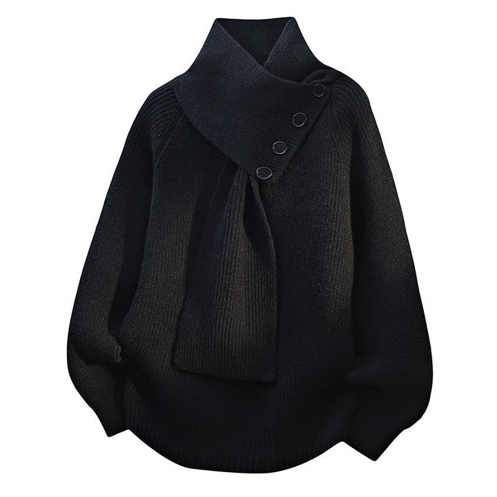 Arielle – Cosy Scarf-Neck Jumper – image 5