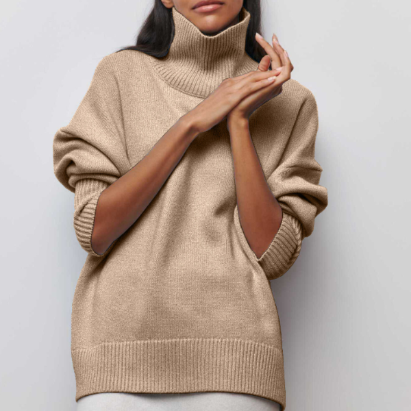 Margot – Knitted Turtleneck Jumper – image 3