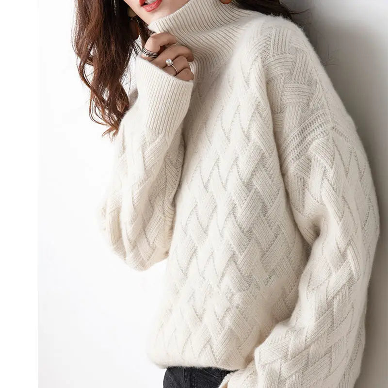 Cherry – Autumn Turtleneck Jumper - 3