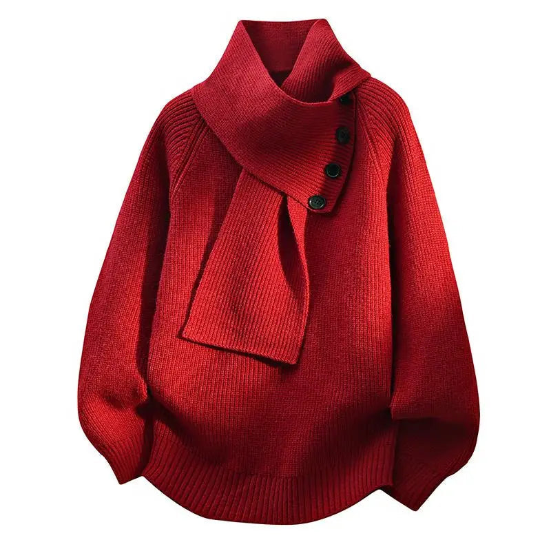 Arielle – Cosy Scarf-Neck Jumper – image 2