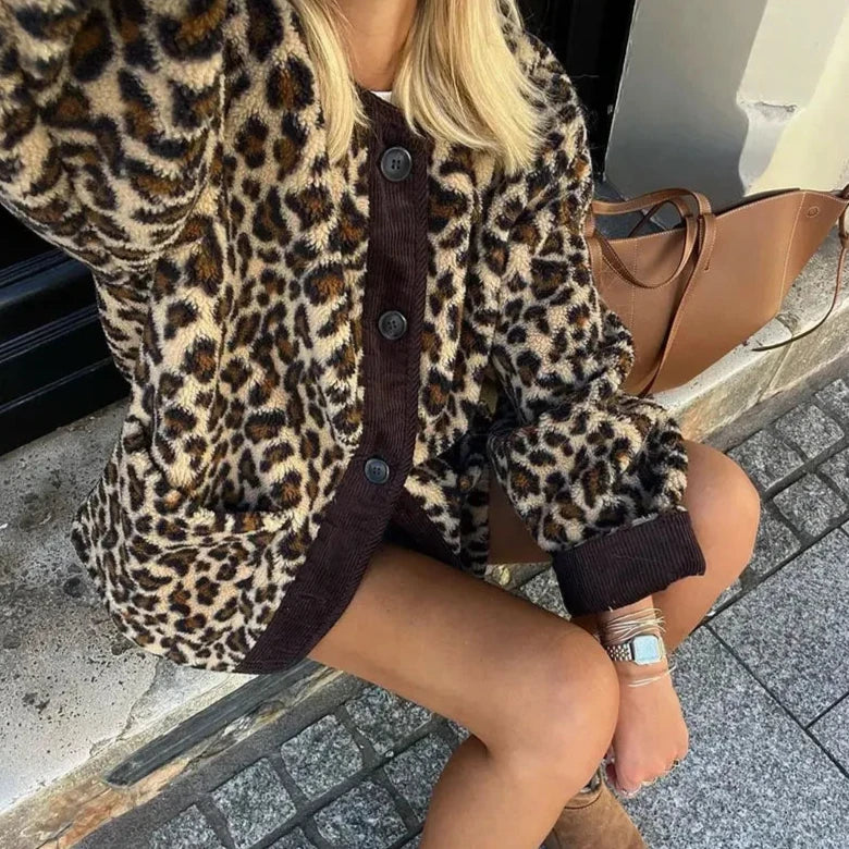 Miriam – Stylish Leopard Cardigan - 5