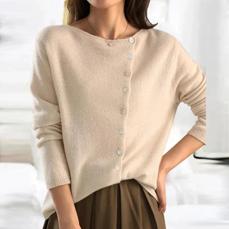 Kyra – Elegance Button Cardigan - 3