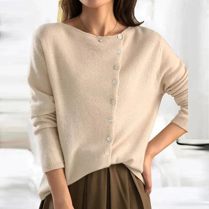 Kyra – Elegance Button Cardigan - 3