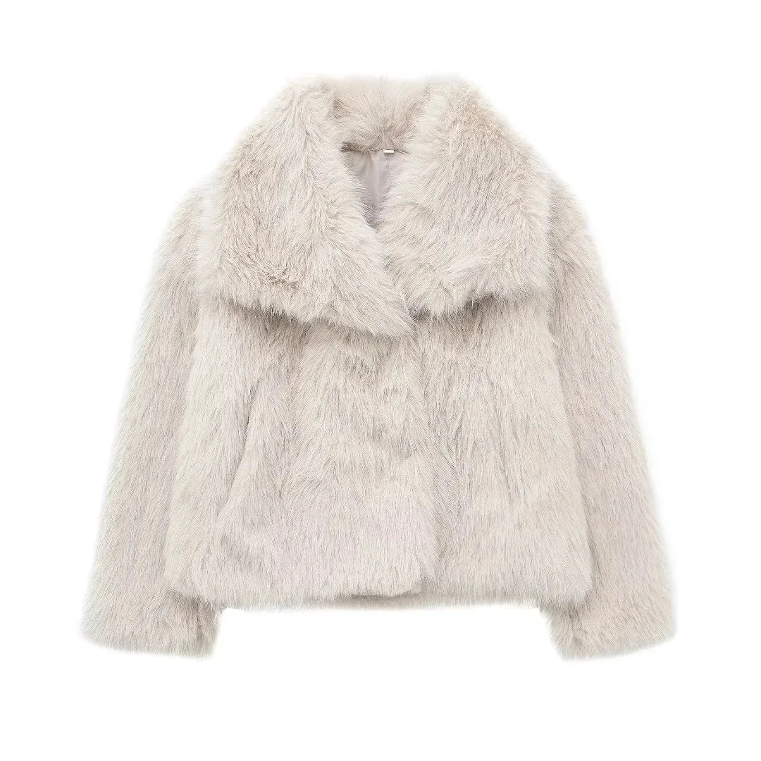 Aurora Luxe Faux Fur Coat - 11