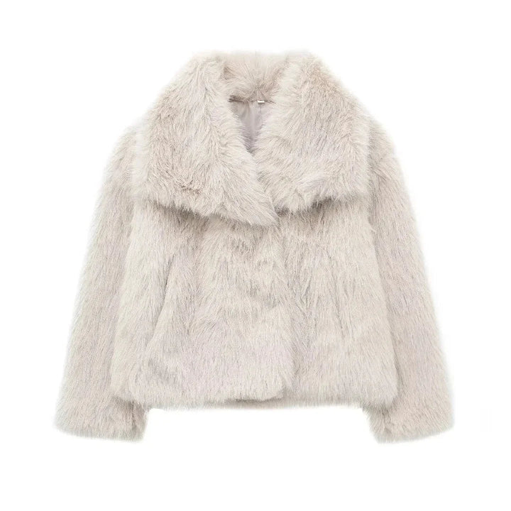 Aurora Luxe Faux Fur Coat - 11