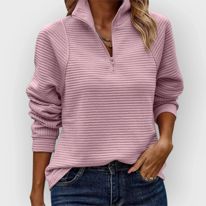 Olivia – Half-Zip Pullover - 1