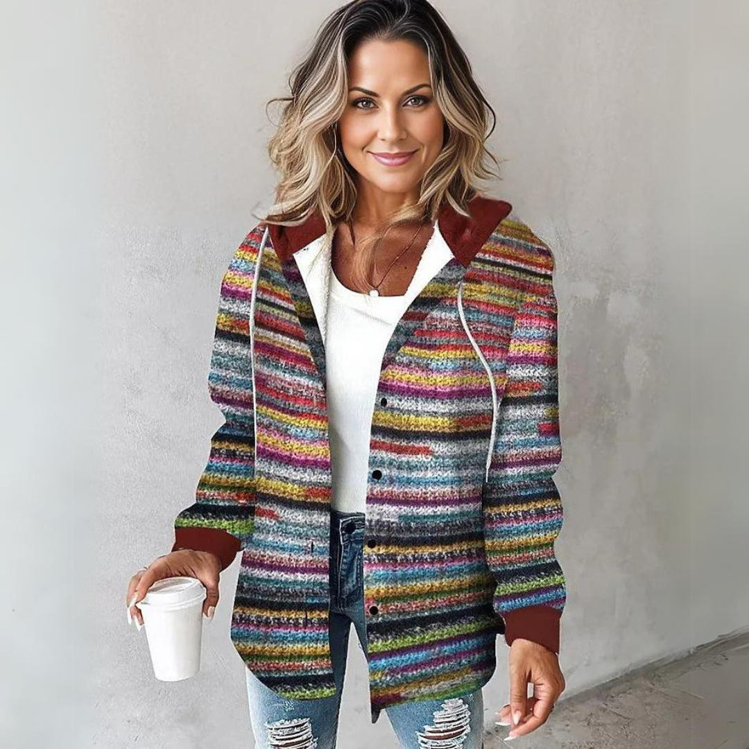 Bertha – Colourful Cardigan - 2