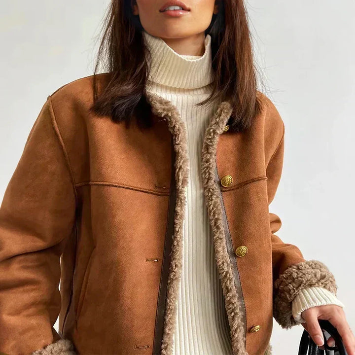 Lila Faux Shearling Jacket - 2