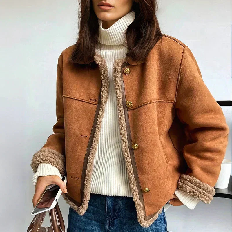 Lila Faux Shearling Jacket - 5