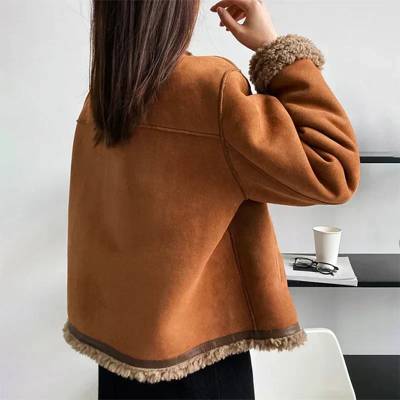 Lila Faux Shearling Jacket - 3