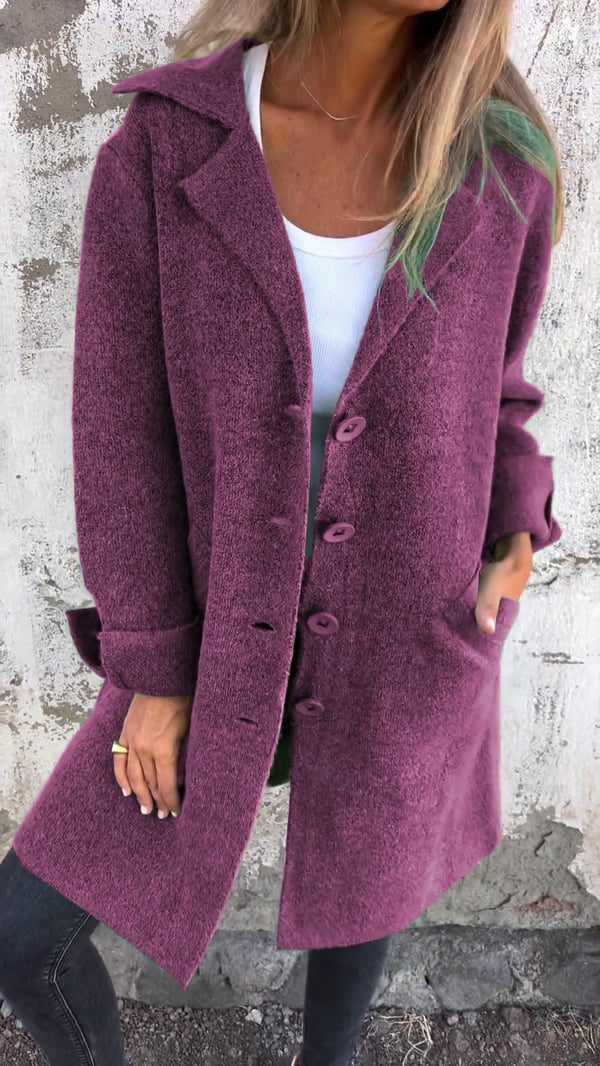 Stella – Blazer with Buttons - 11
