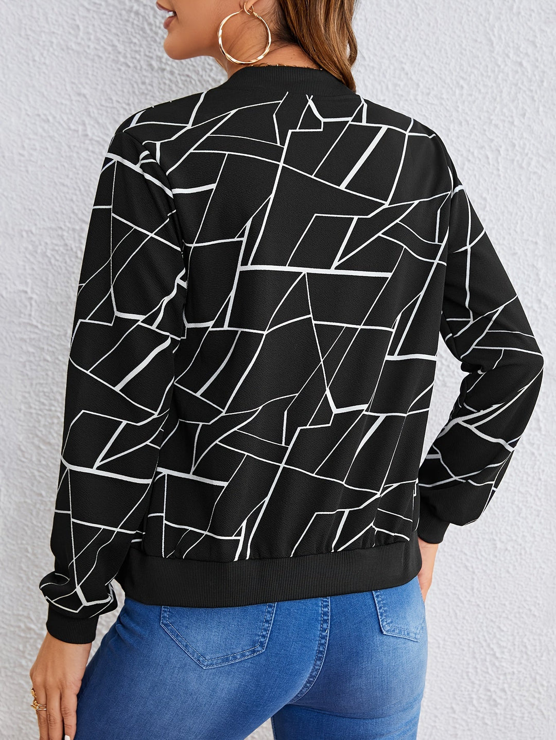 Carly Geometric Jacket - 4