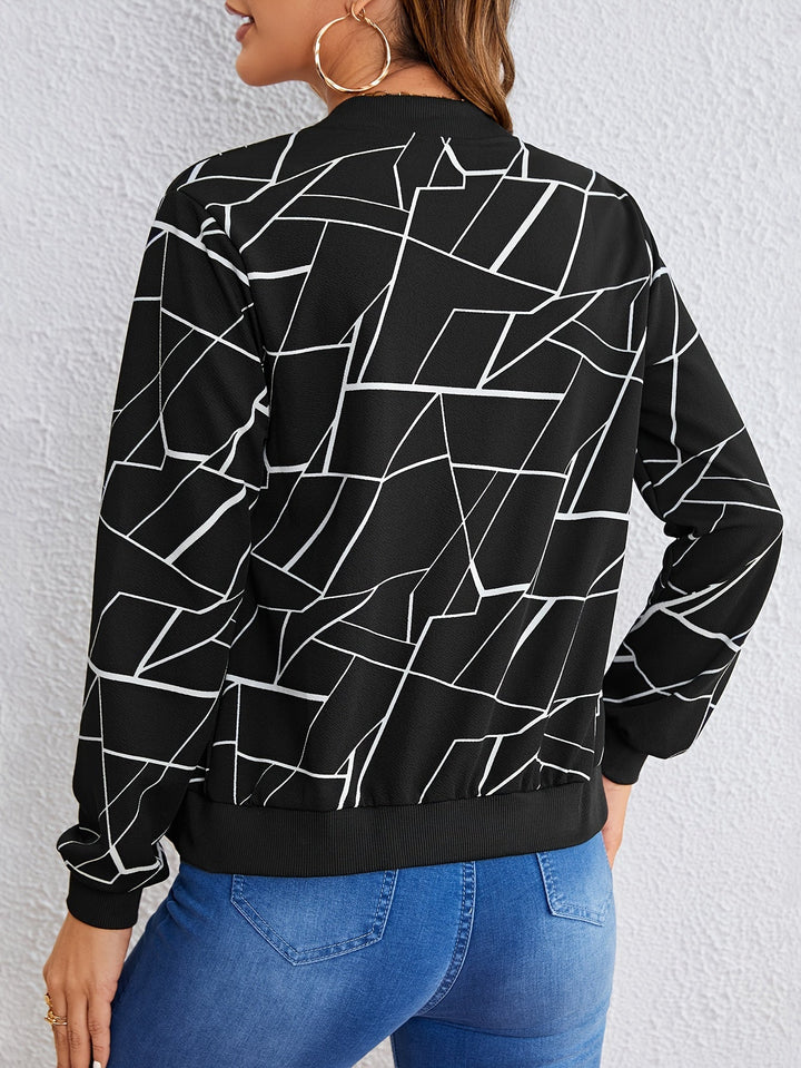 Carly Geometric Jacket - 4