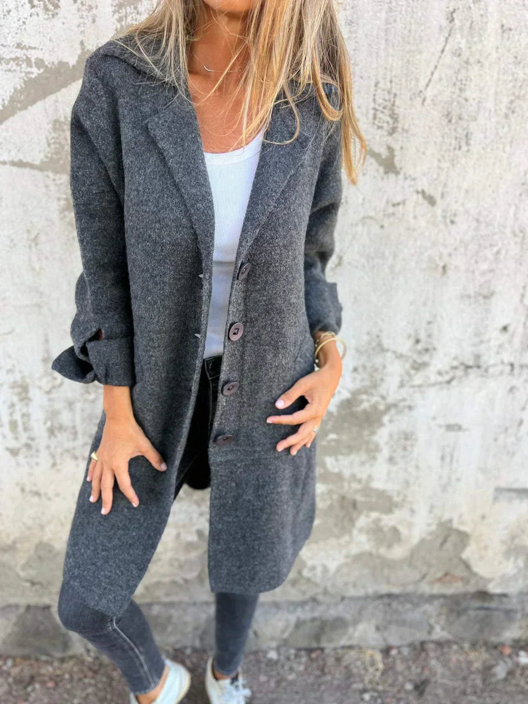 Stella – Blazer with Buttons - 5