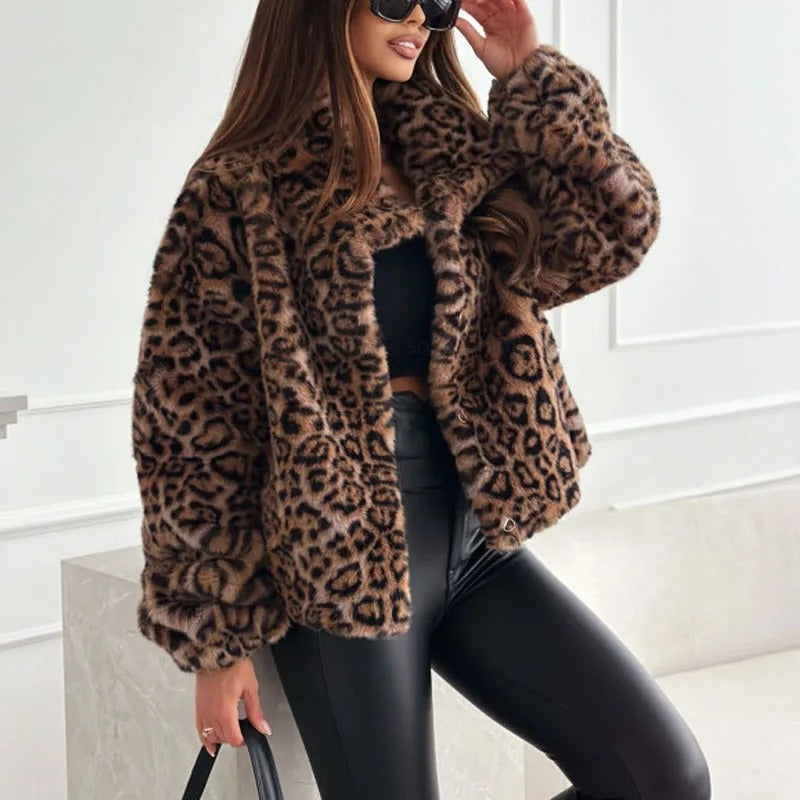 Leona – Luxury Leopard Coat - 3