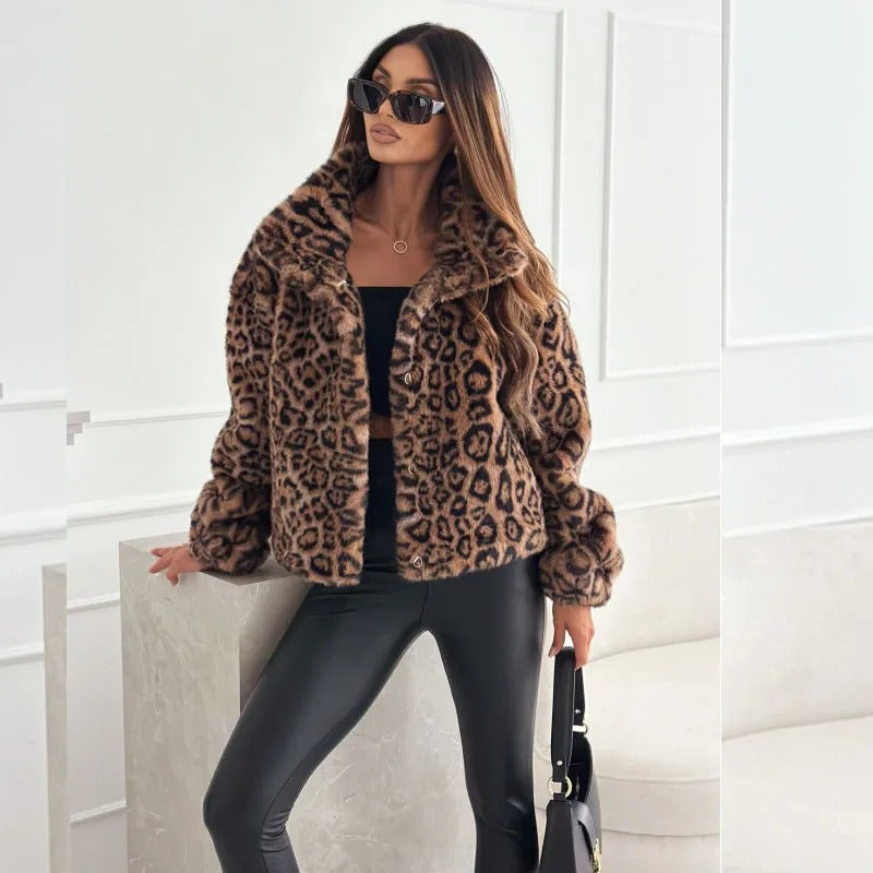 Leona – Luxury Leopard Coat - 5